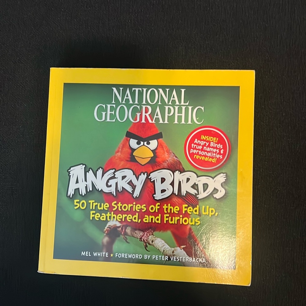 National Geographic Angry Birds book